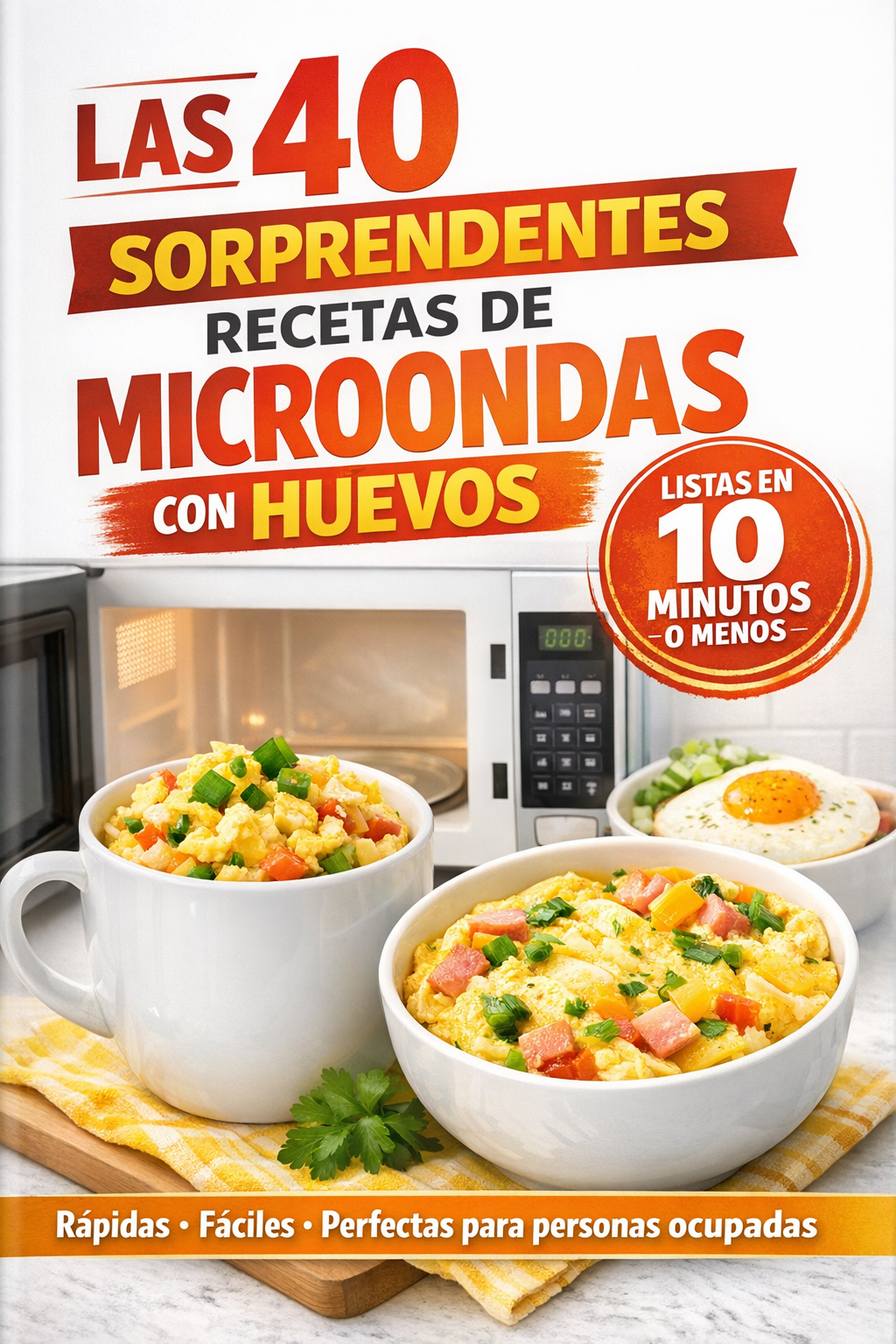 LAS 40 SORPRENDENTES RECETAS DE MICROONDAS CON HUEVOS